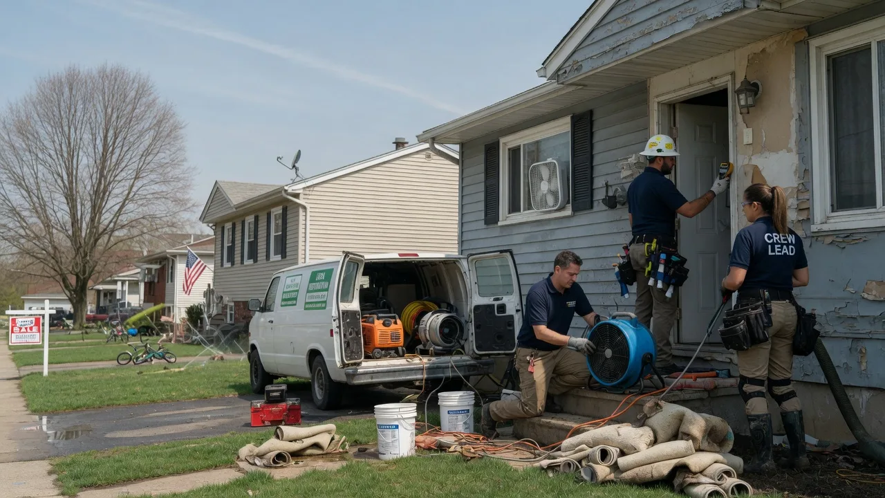 Flood Cleanup in Scottdale, PA near me
